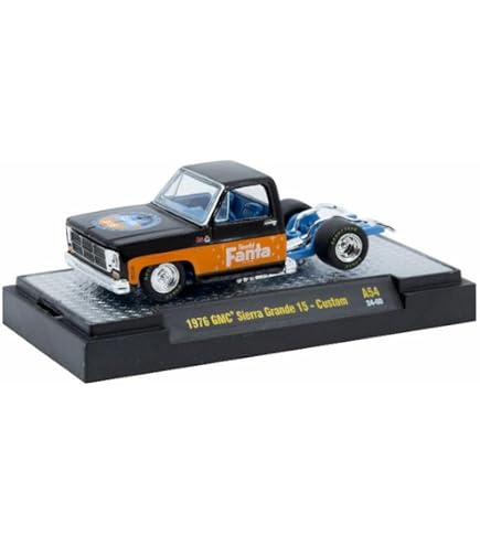 Amazon.com: M2 Machines Coca-Cola Escala 1:64 1975 GMC Sierra